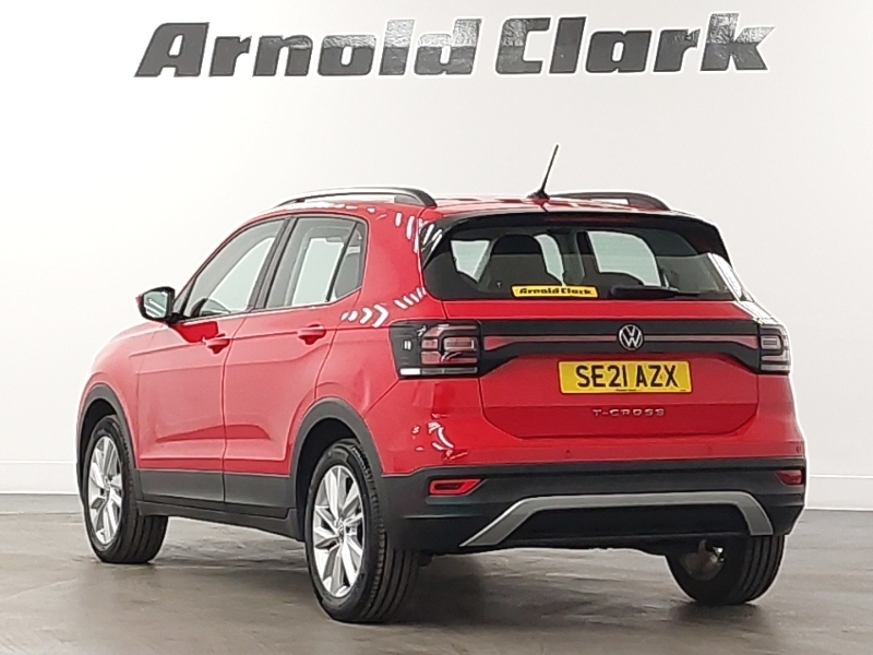Volkswagen T-Cross 1.0 Tsi 110 Se Red #2