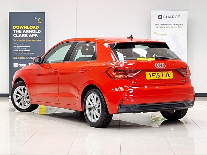 Audi A1 35 Tfsi Sport YF19TJX Red #2