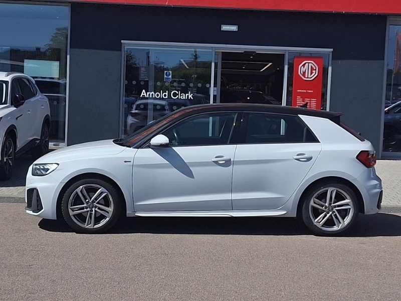 Audi A1 30 Tfsi S Line White #4