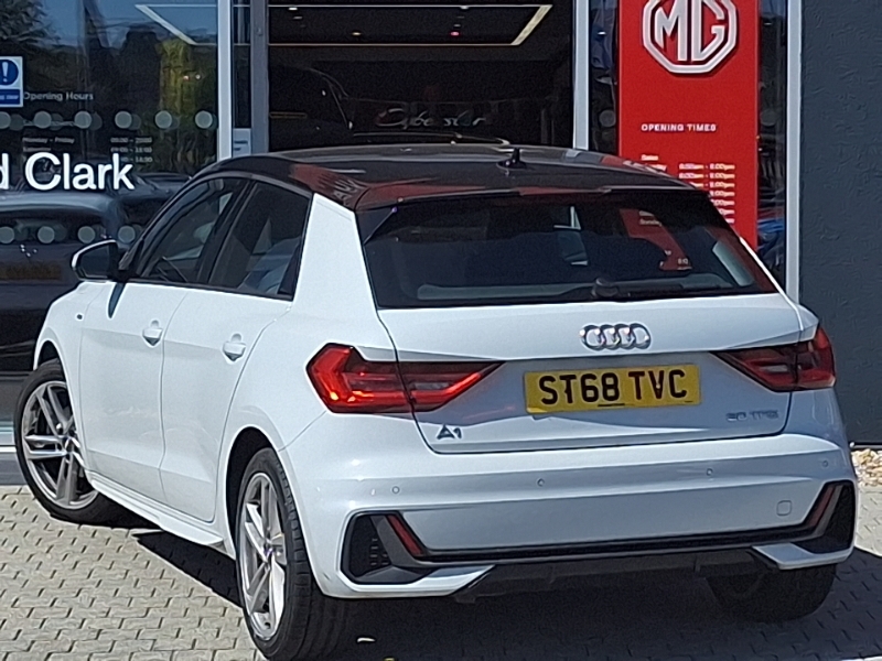 Audi A1 30 Tfsi S Line White #2