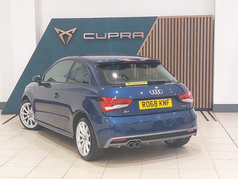 Audi A1 1.4 Tfsi S Line Nav S Tronic Blue #2