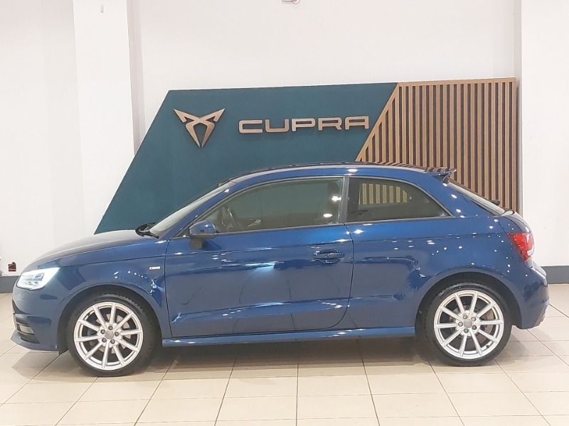Audi A1 1.4 Tfsi S Line Nav S Tronic Blue #4