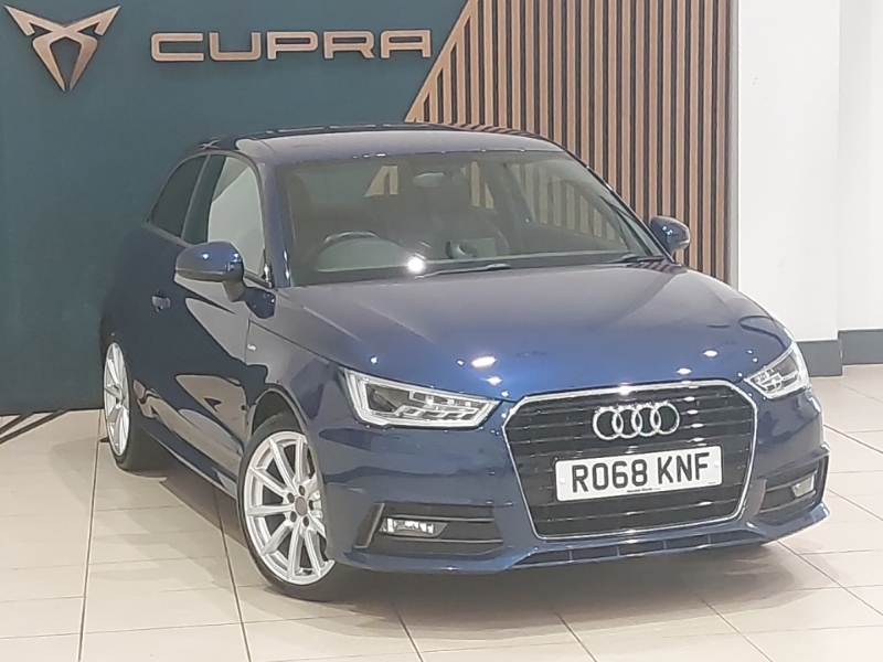 Audi A1 1.4 Tfsi S Line Nav S Tronic Blue