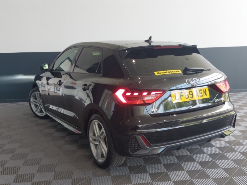 Audi A1 30 Tfsi S Line LF69AEN Black #2