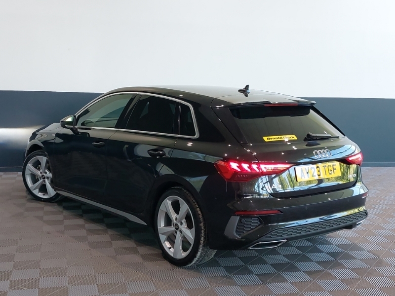 Audi A3 35 Tdi S Line S Tronic Black #2
