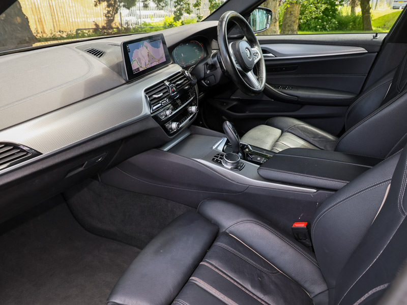 BMW 5 Series 520D M Sport Mhev Black #7
