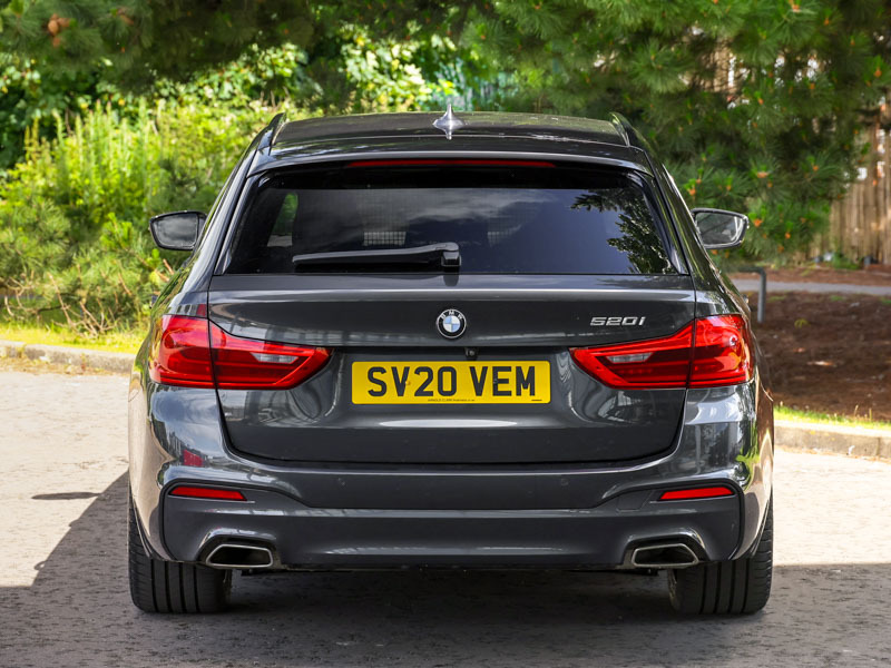 BMW 5 Series 520D M Sport Mhev Black #15