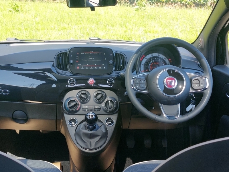 Fiat 500 Lounge Mhev White #3
