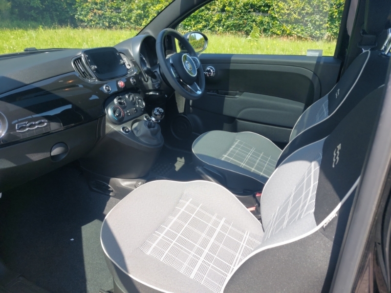 Fiat 500 Lounge Mhev White #5