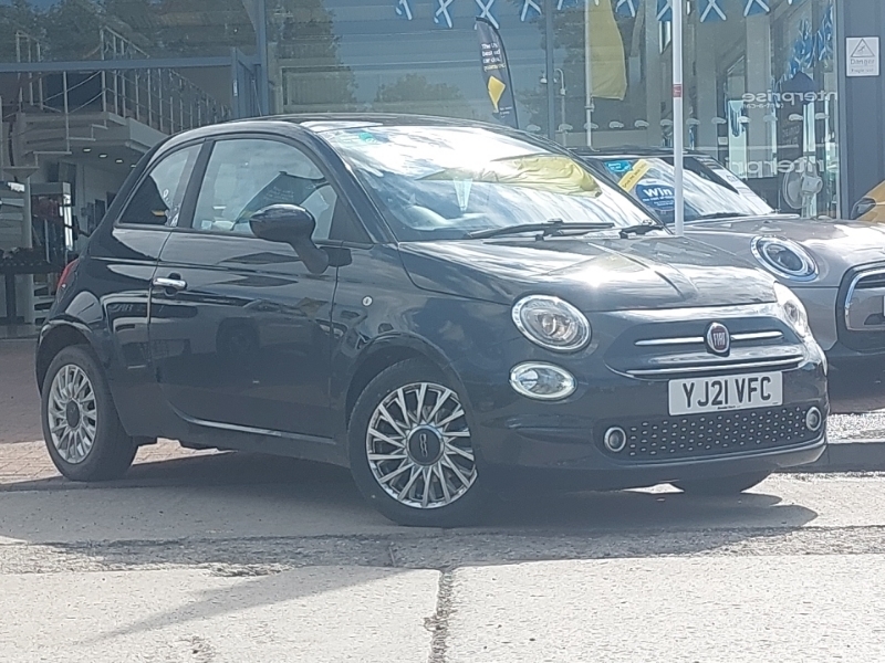 Fiat 500 Lounge Mhev White #1
