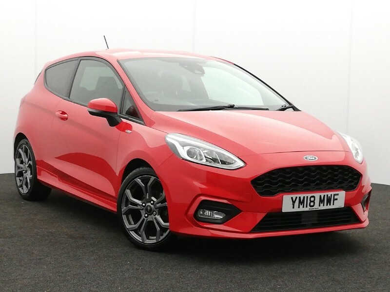 Ford Fiesta 1.0 Ecoboost St-line Red