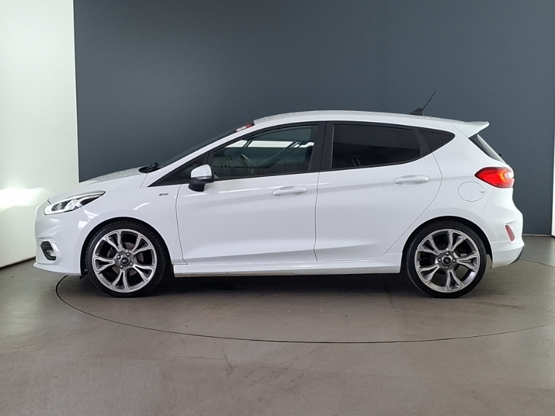 Ford Fiesta 1.0 Ecoboost Hybrid Mhev 125 St-line X Edition SC21NXJ White #4