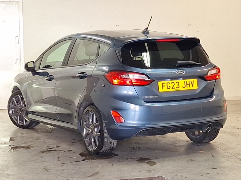 Ford Fiesta 1.0 Ecoboost St-line FG23JHV Blue #2
