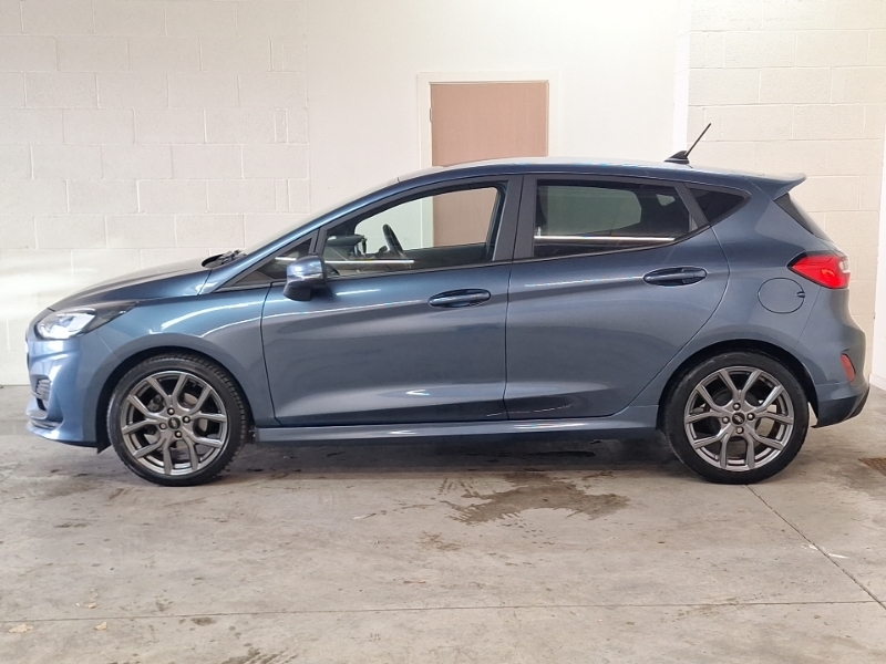 Ford Fiesta 1.0 Ecoboost St-line FG23JHV Blue #4