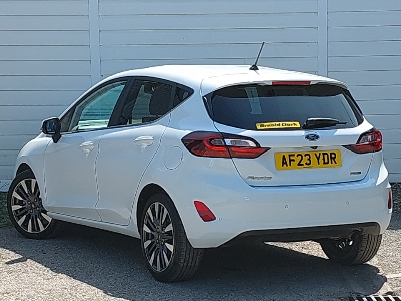 Ford Fiesta 1.0 Ecoboost Hbd Mhev 125 Titanium X AF23YDR White #2