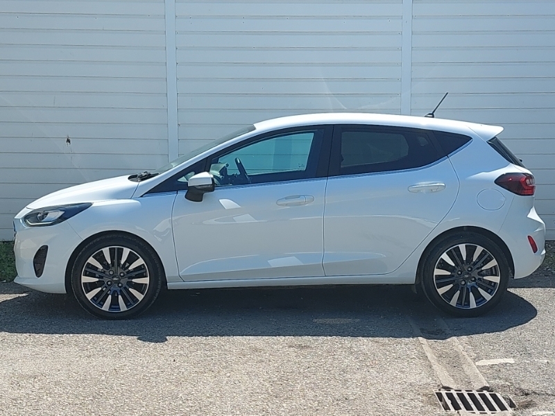 Ford Fiesta 1.0 Ecoboost Hbd Mhev 125 Titanium X AF23YDR White #4