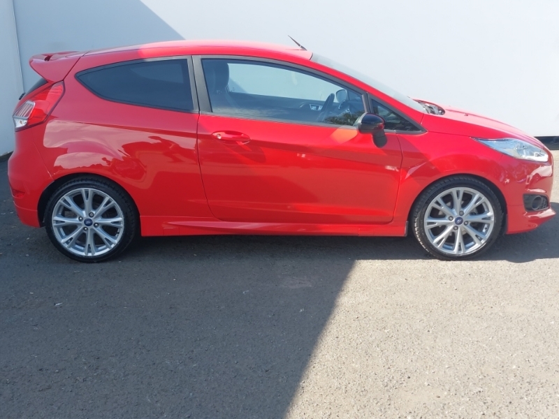 Ford Fiesta 1.0 Ecoboost 140 Zetec S FG16WDA Red #3