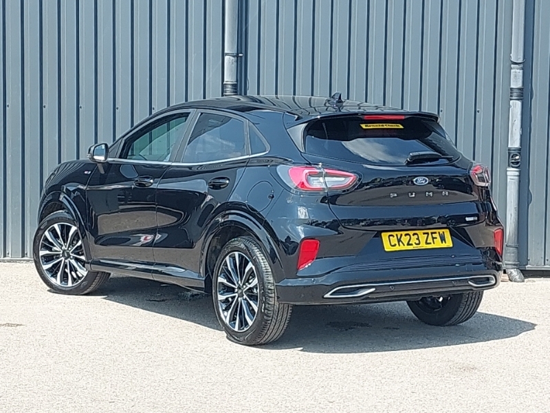 Ford Puma 1.0 Ecoboost Hybr Mhev 155 St-line Vignale Dct CK23ZFW Black #2