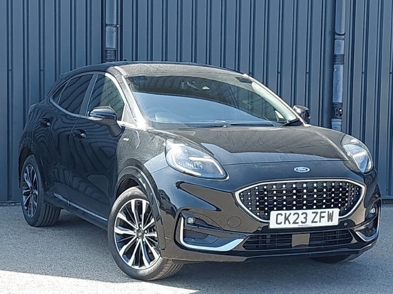 Ford Puma 1.0 Ecoboost Hybr Mhev 155 St-line Vignale Dct Black