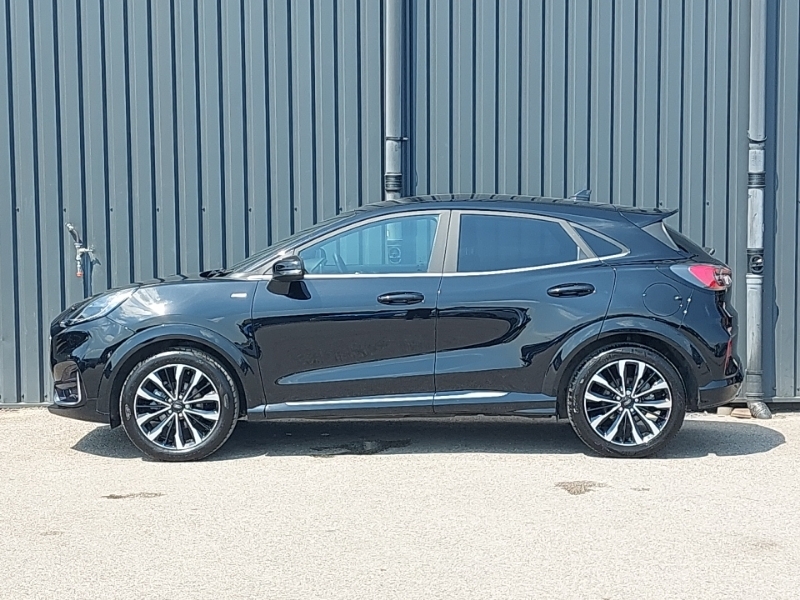 Ford Puma 1.0 Ecoboost Hybr Mhev 155 St-line Vignale Dct CK23ZFW Black #4