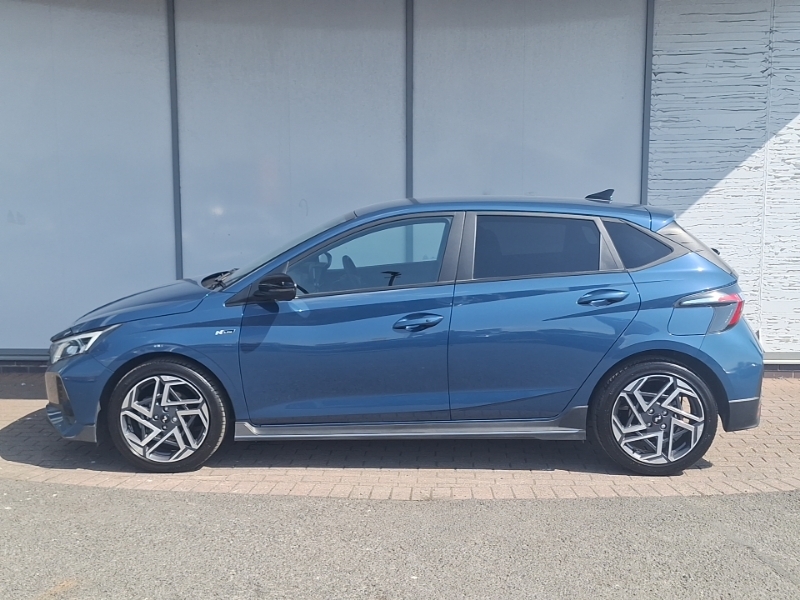 Hyundai I20 1.0T Gdi N Line S Dct LB25VUH Blue #4