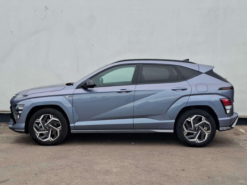 Hyundai Kona 1.6 Hybrid 129 N Line Dct Blue #4