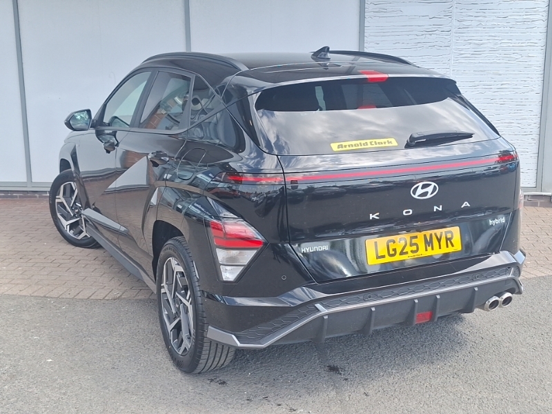 Hyundai Kona 1.6 Hybrid 129 N Line Dct LG25MYR Black #2