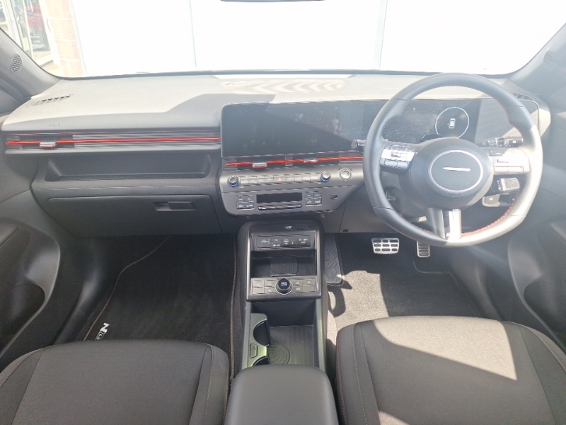 Hyundai Kona 1.6 Hybrid 129 N Line Dct LG25MYR Black #3