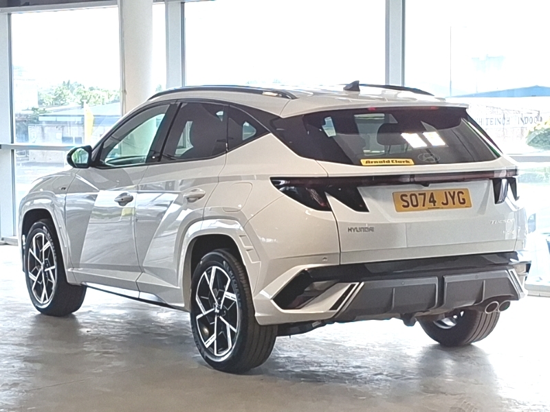 Hyundai Tucson 1.6T Hybrid N Line White #2