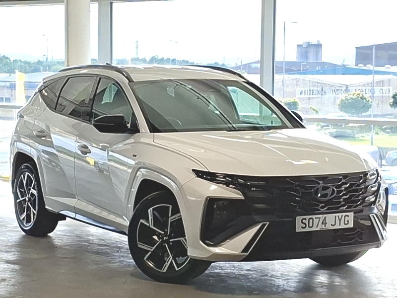 Hyundai Tucson 1.6T Hybrid N Line White