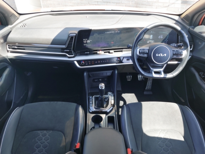Kia Sportage 1.6T Gdi Isg Gt-line Orange #3