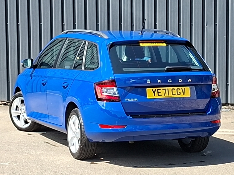 Skoda Fabia 1.0 Tsi Se L Blue #2