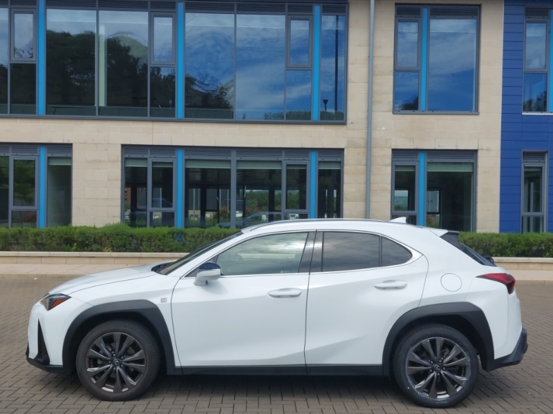 Lexus UX 300H 2.0 F-sport Design Cvt White #4