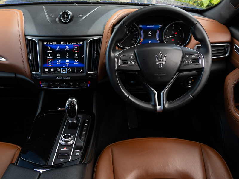 Maserati Levante V6d 5dr Auto Black #7
