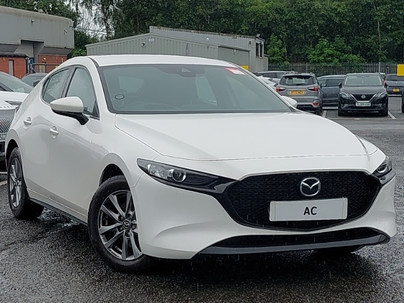 Mazda 3 2.0 E-skyactiv G Mhev Se-l White