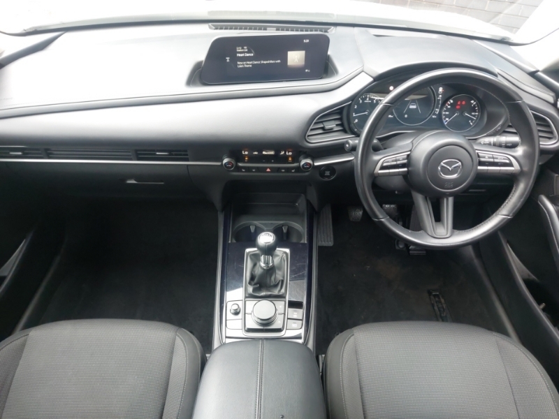 Mazda CX-30 2.0 E-skyactiv X Mhev Se-l Lux White #3