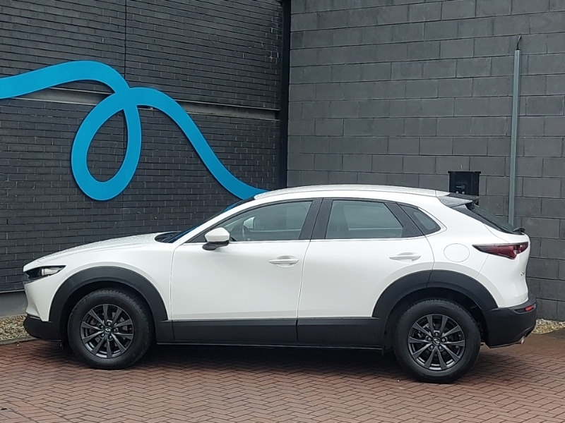 Mazda CX-30 2.0 E-skyactiv X Mhev Se-l Lux White #4