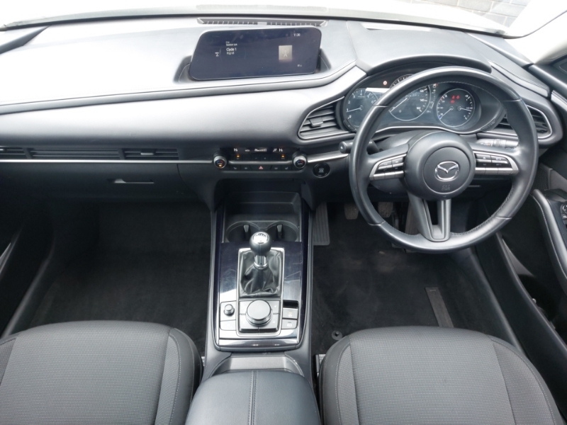 Mazda CX-30 2.0 E-skyactiv X Mhev Se-l Lux White #3