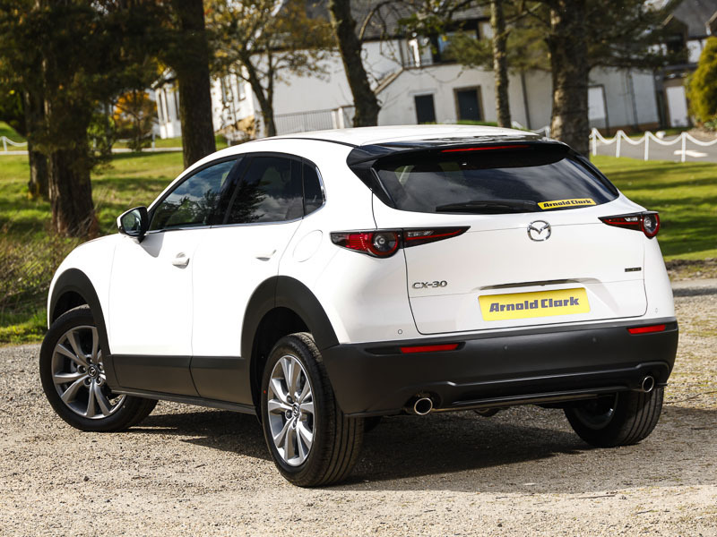 Mazda CX-30 2.5 E-skyactiv G Mhev 140 Exclusive-line White #2