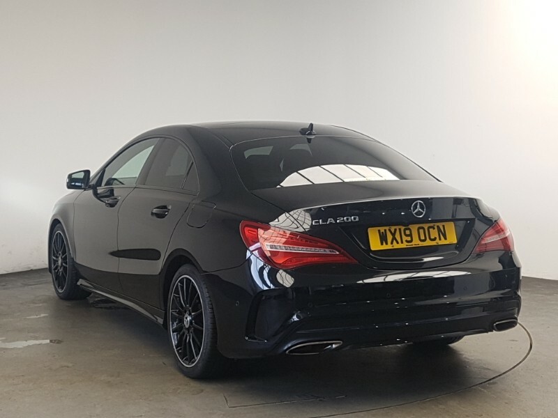Mercedes-Benz CLA Class Cla 200 Amg Line Night Edition Plus Black #2