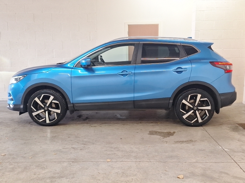 Nissan Qashqai 1.5 Dci Tekna VF17OXL Blue #4