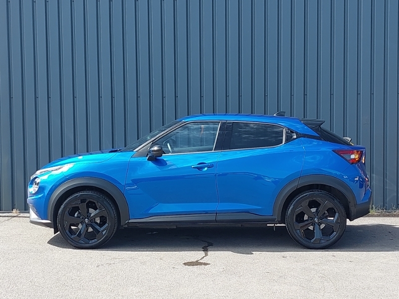 Nissan Juke 1.0 Dig-t Tekna SM25ZMO Blue #4