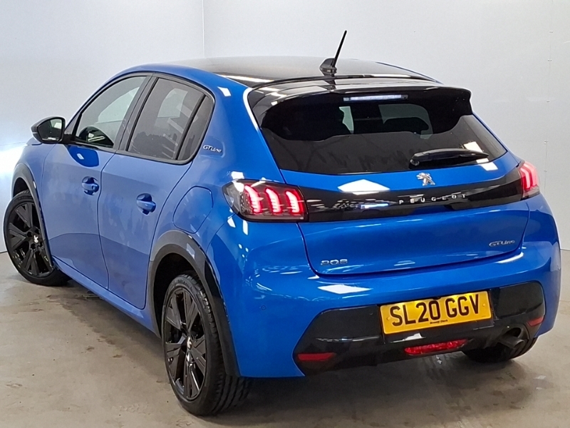 Peugeot 208 1.2 Puretech 100 Gt Line Eat8 Blue #2