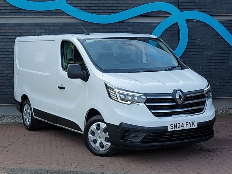 Renault Trafic Sl30 Blue Dci 130 Advance Van White