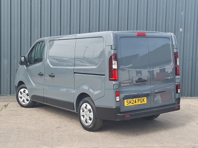 Renault Trafic Sl30 Blue Dci 130 Advance Van Grey #2