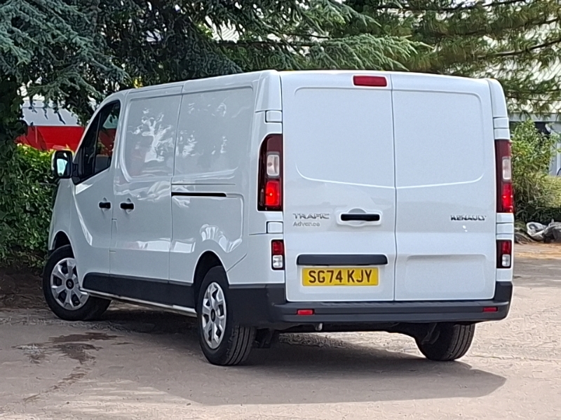 Renault Trafic Ll30 Blue Dci 130 Advance Safety Van White #2