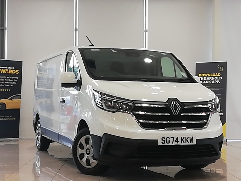 Renault Trafic Ll30 Blue Dci 130 Advance Safety Van White