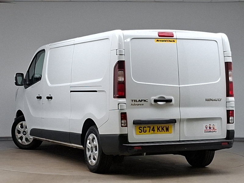 Renault Trafic Ll30 Blue Dci 130 Advance Safety Van White #2