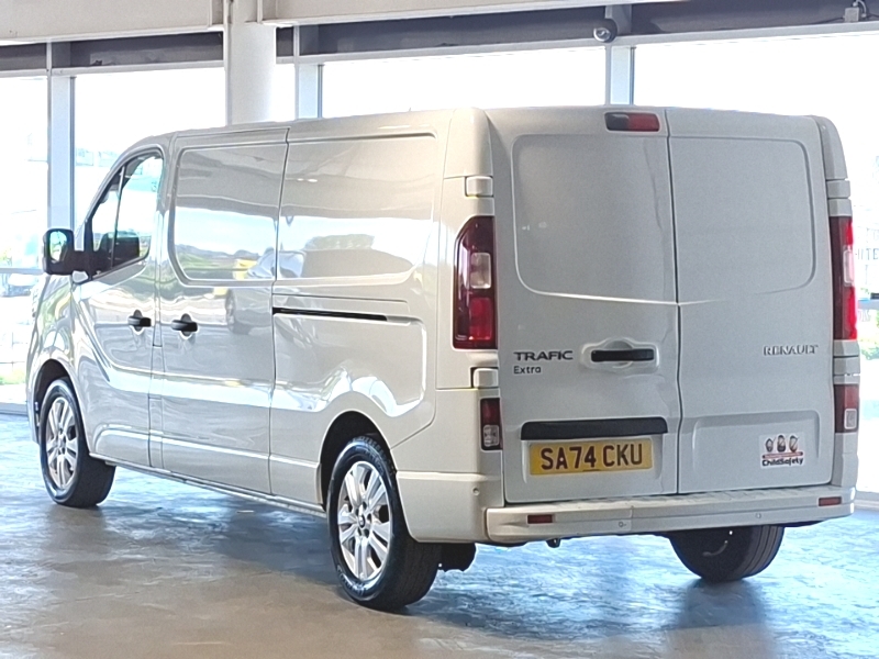 Renault Trafic Ll30 Blue Dci 130 Extra Safety Van White #2