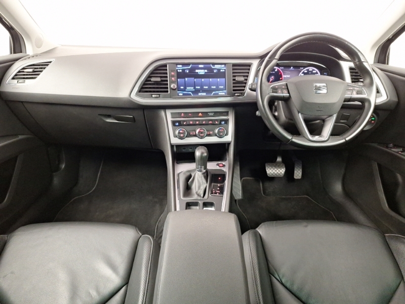 Seat Leon 2.0 Tsi 190 Xcellence Lux Ez Dsg YW19BWM Black #3